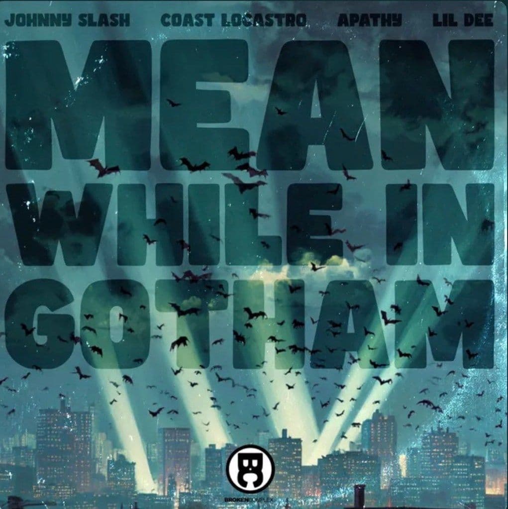 Cover art for Mean While In Gotham