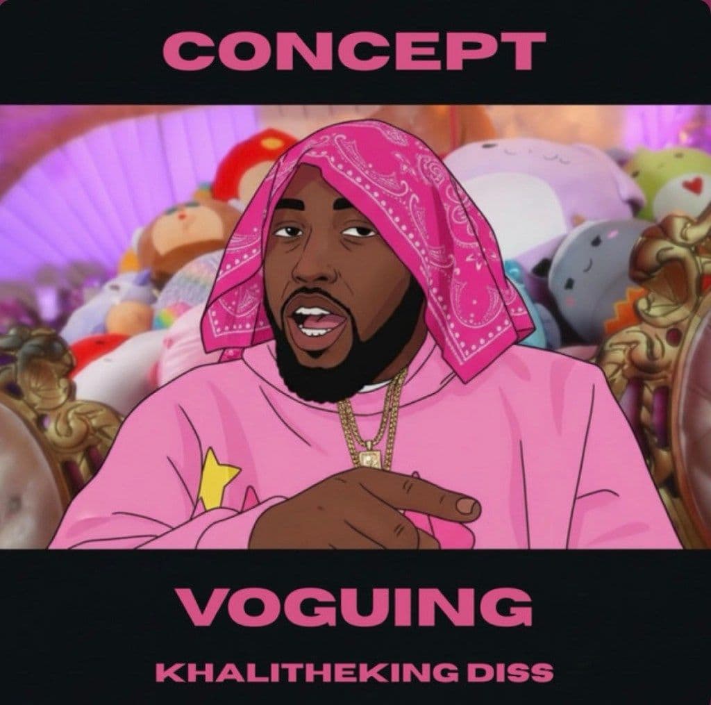 Cover art for Voguing -KhaliTheKing Diss