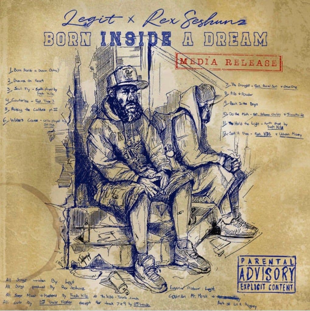 Cover art for Legit X Rex Seshunz-Born inside A Dream