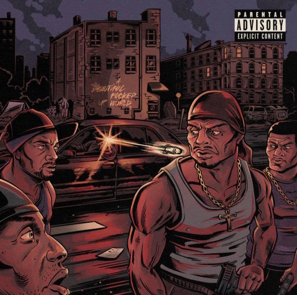 Cover art for A Beautiful Fucked Up World
