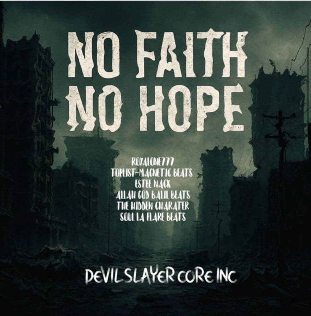 Cover art for NO FAITH NO HOPE