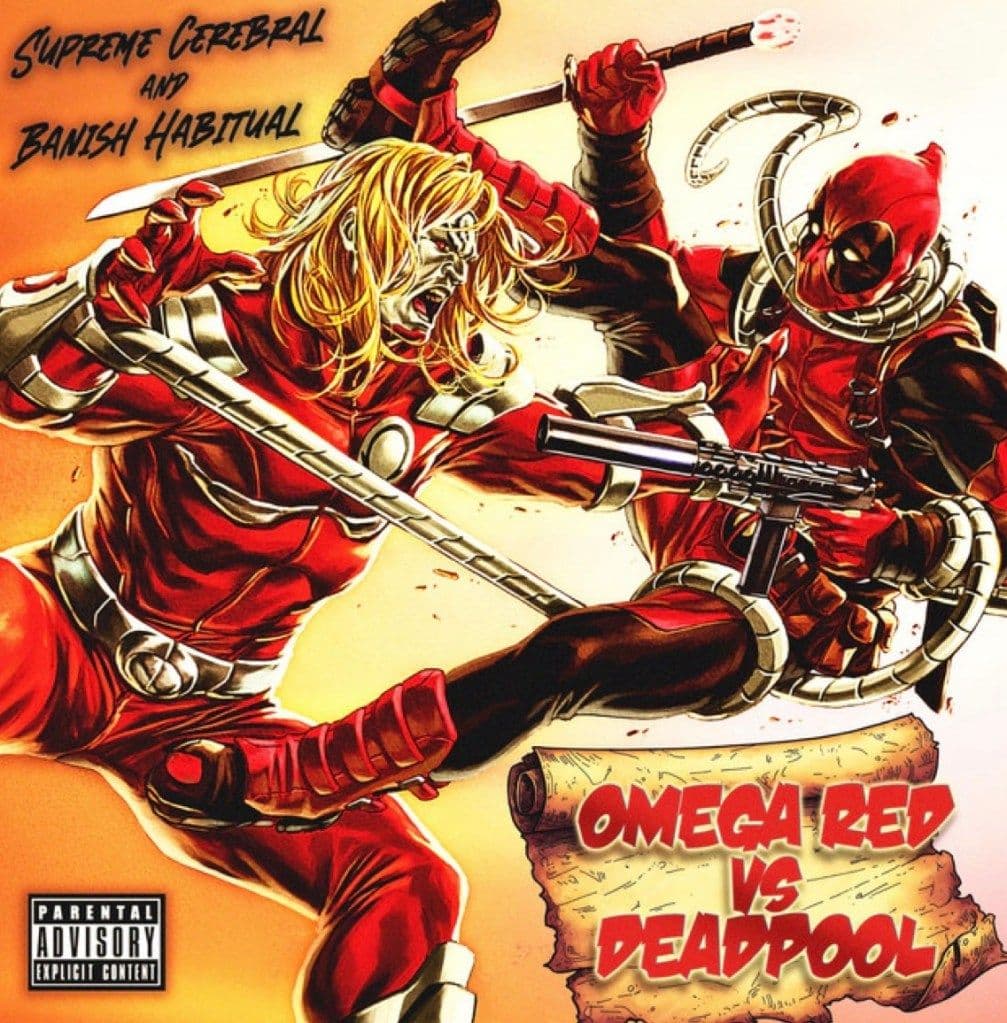 Cover art for Omega Red Vs Deadpool